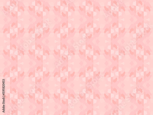 Soothing Pink Abstract Geometry for Decorative Backgrounds