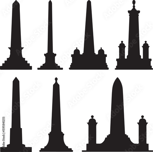 silhouette vector icon illustration