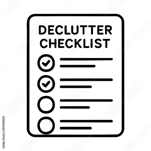 Declutter Checklist for Simple Living