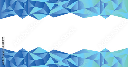 blue  triangle abstract modern background