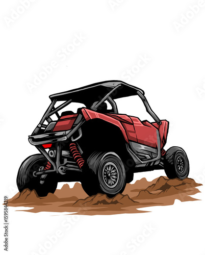 toy car on white background