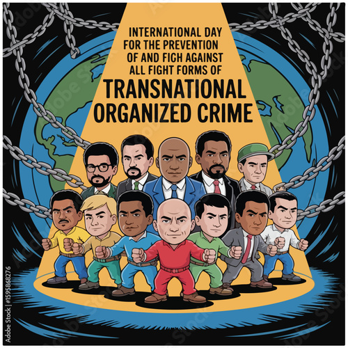 International Day for the Prevention of and Fight against All Forms of Transnational Organized Crime  8.eps