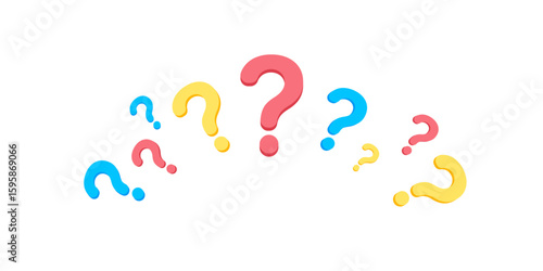 Colorful Question Marks Design