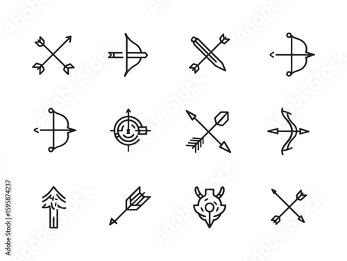 Archery; Invited Mastering Skills Through Line Art