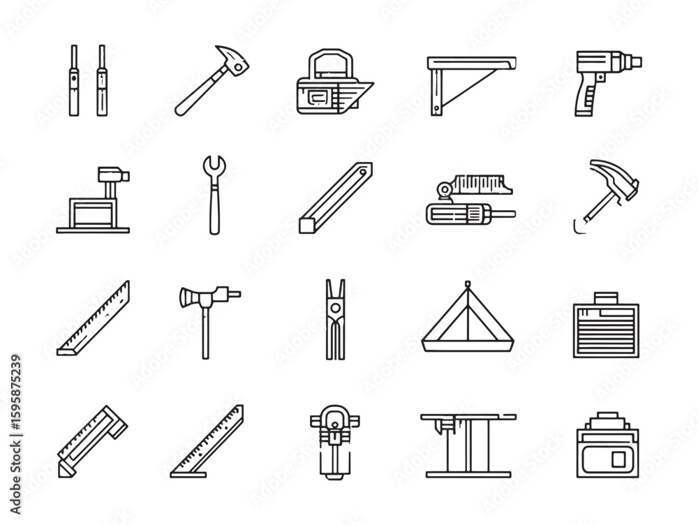 Architectural Tools Line Art Invited Guide for Creatives Architectural Tools Line Art Invited Guide for Creatives
