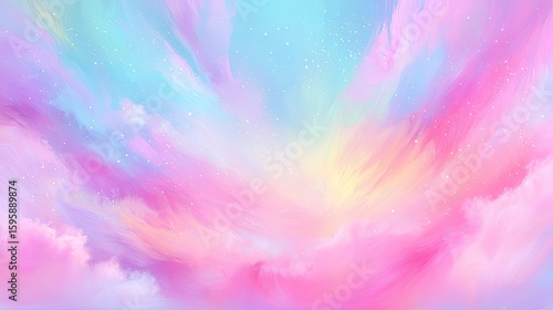 Pastel Dreamy Sky Background