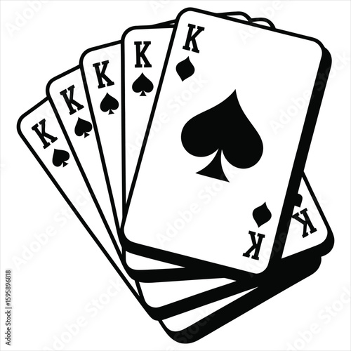 royal flush of spades