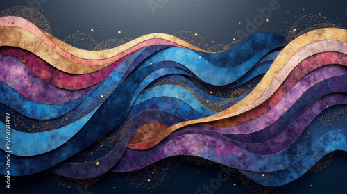 abstract blue background