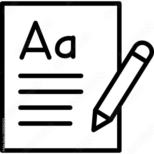 writing icon