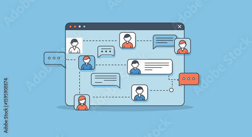 Online Chat Communication and Social Networking