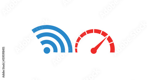 WiFi and Speed Indicator - Internet Connectivity and Performance