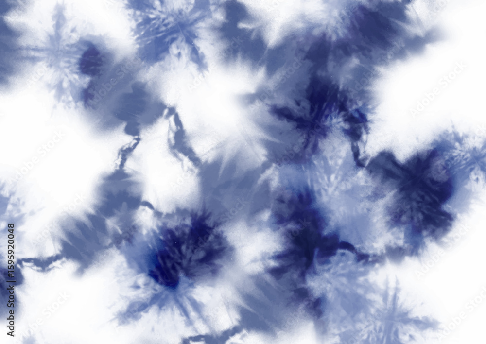 Shibori style tie dye background