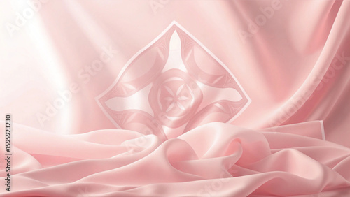 Pink and white floral pattern with a vintage lace texture perfect for wedding backgrounds or seamless textile designs
