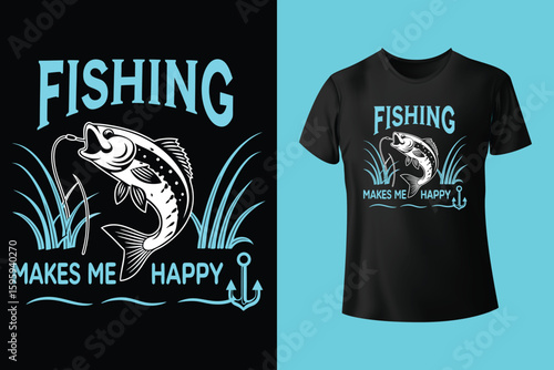 fishing t-shirt vector design vintage t shirt design for man