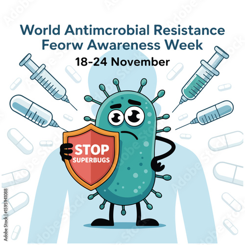 World Antimicrobial Resistance Awareness Week, 18-24 November 1.eps
