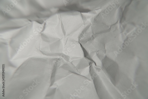 crumpled white paper texture