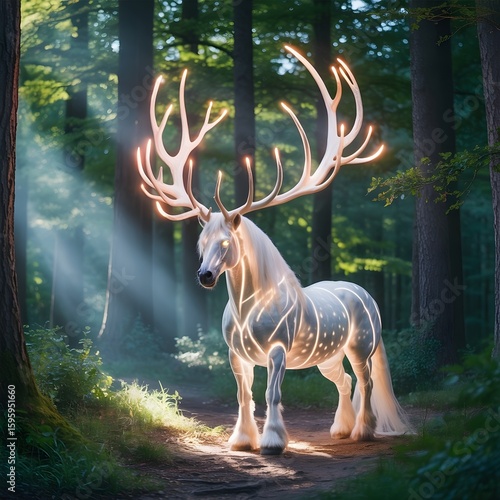 animal in the forest