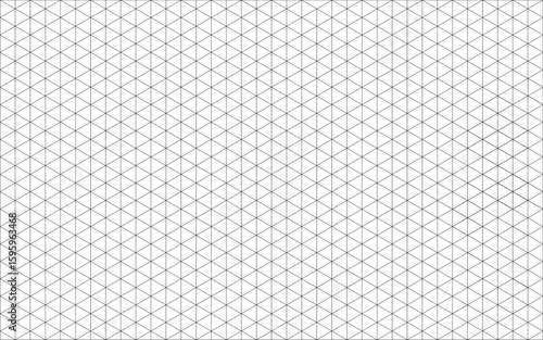 Isometric grid line pattern background