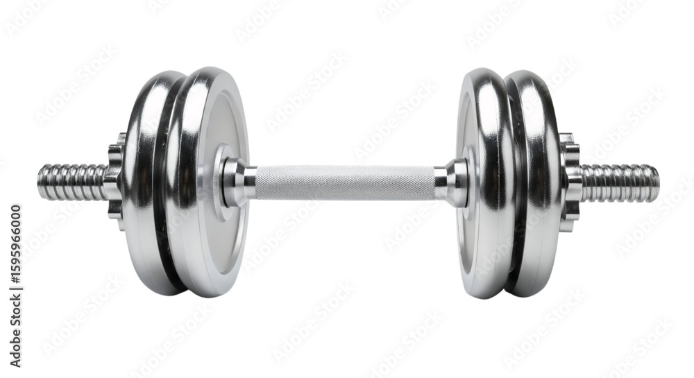 dumbbell isolated on a transparent background dumbbell isolated on a transparent background