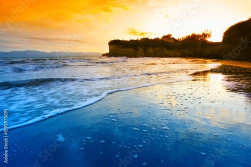 Fototapeta Naklejka Na Ścianę i Meble -  wonderful summer view, spectacular nature scene in Greece, Corfu island, Sidari resort, canal D Amour, Greece, Europe ...exclusive - this image is sell only on Adobe stock