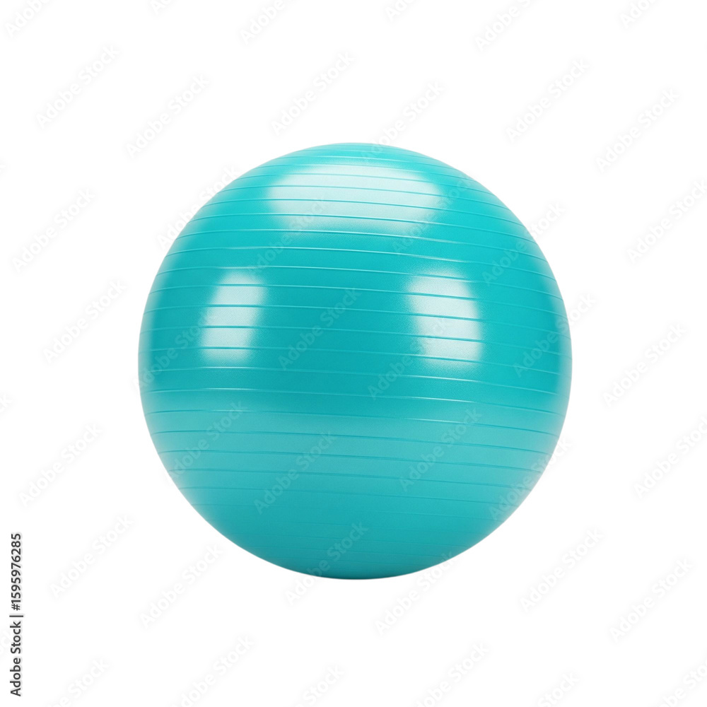 Yoga ball isolated on a transparent background Yoga ball isolated on a transparent background