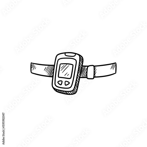 Insulin Pump on Belt for Diabetes Management and Treatment