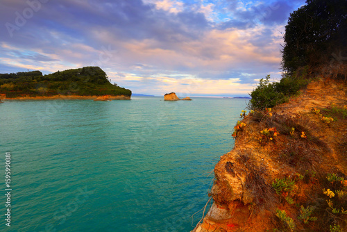 Fototapeta Naklejka Na Ścianę i Meble -  wonderful summer view, spectacular nature scene in Greece, Corfu island, Sidari resort, canal D Amour, Greece, Europe ...exclusive - this image is sell only on Adobe stock