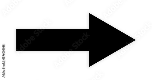 	
PNG Black Arrow Icon: A bold, black arrow icon pointing to the right, symbolizing direction, guidance, and movement isolated on a transparent background	

