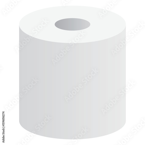 トイレットペーパー　イラスト