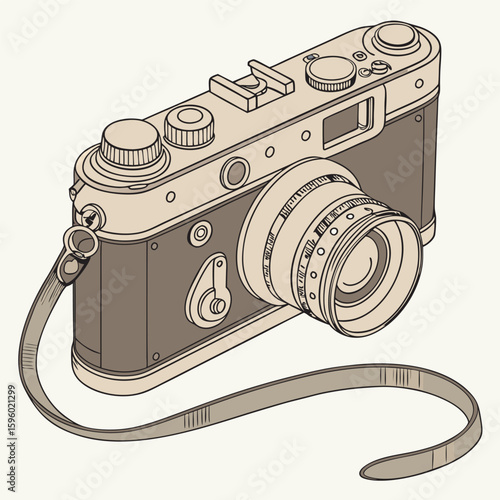 retro photo camera