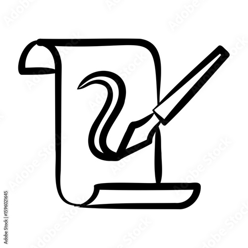 Calligraphy Icon