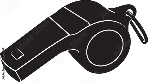Referee Whistle for Netball Icon Vector