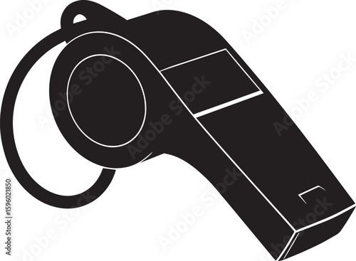 Referee Whistle for Netball Icon Vector