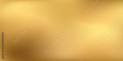 Gold foil leaf texture, glass effect background vector illustration.