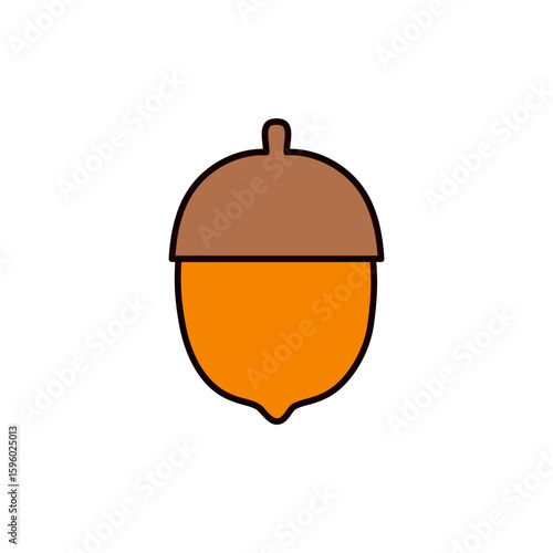 どんぐりのイラスト