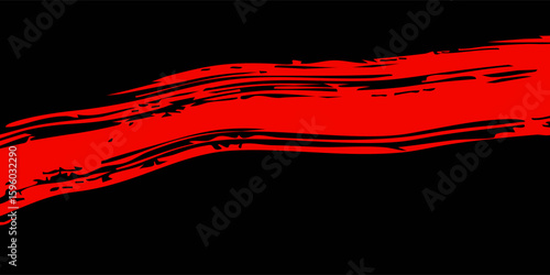Black and red abstract grunge background with halftone style modern arts.simple mode type1