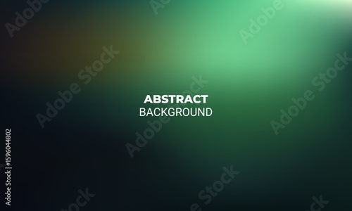 Abstract gradient background of glossy blue and green colors