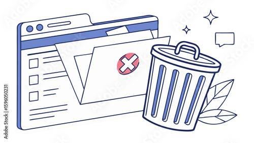 Rejected File Sent to the Trash Can.
