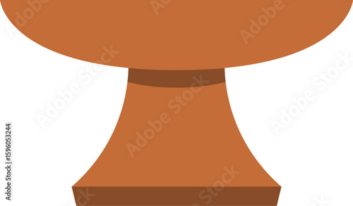 Traditional Korean offering stand made of warm-toned wood, typically used for ancestral rites to hold food items and fruits. Its classic pedestal form symbolizes respect and ritual order.