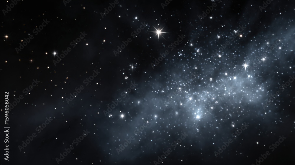 Fototapeta premium Starfield and Nebula