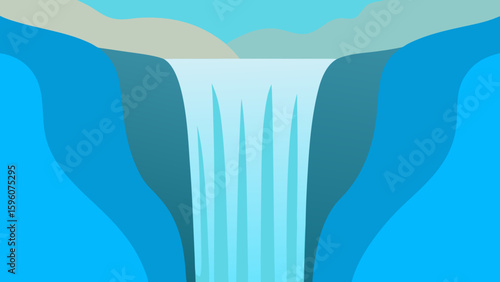 Keila Waterfall Silky Texture Close Up