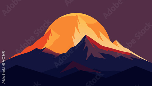 Triglav Mountain Glowing in Morning Light