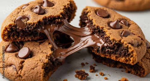 Delicious Melting Chocolate Chip Cookie for National Chocolate Chip Cookie Day