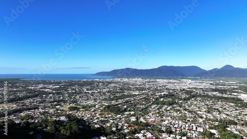 Aerial photo of Cairns Queensland Australia