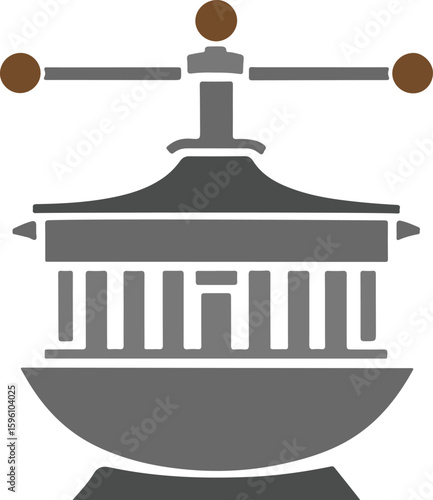 Fruit Squeezer Colorful Vector Illustration (Version: 02)