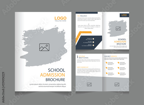 School admission social media post. back to school social media post banner design set. Back to school admission promotion banner. school admission template for social media template
