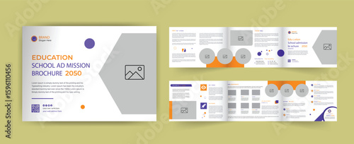 School admission social media post. back to school social media post banner design set. Back to school admission promotion banner. school admission template for social media template