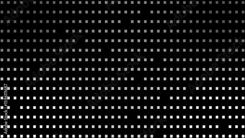 White Dots Blinking in Black  Background Blinks 