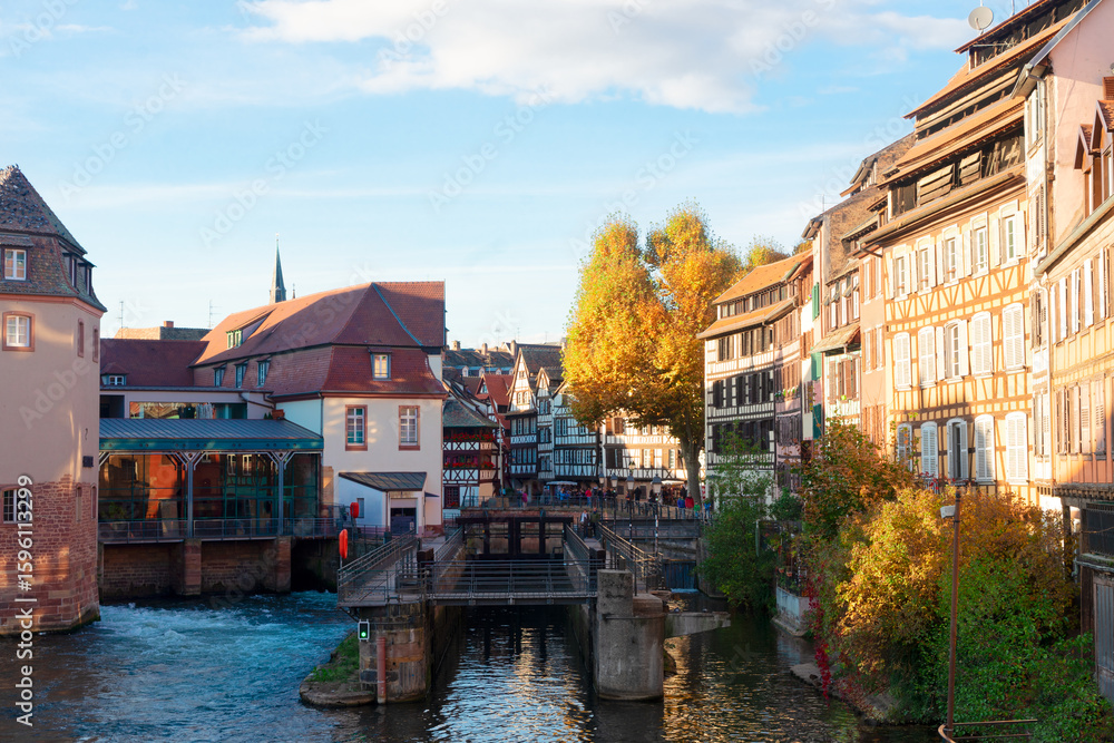 Obraz premium old town of Strasbourg, France