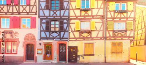 Fototapeta Naklejka Na Ścianę i Meble -  Colmar, beautiful town of Alsace, France
